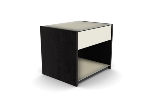 Manu 1-Drawer Night Stand<br><small>Available in alternate finishes and tops</small>
